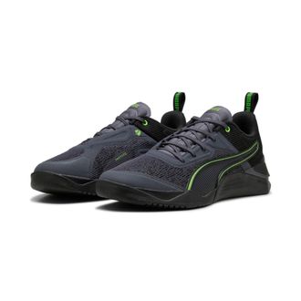 Puma Trainingsschuh PUMA FUSE 3.0, Herren, Gr. 41, gr&uuml;n (galactic gray, puma schwarz, gr&uuml;n glare), Textil, Schuhe Trainingsschuh