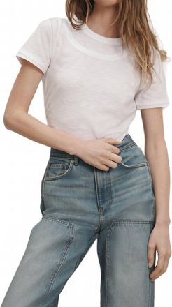 Veronica Beard Damian Top In White