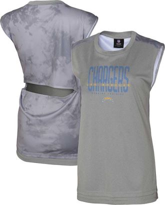 Outerstuff Womens Gray Los Angeles Chargers No Sweat Tank Top at Nordstrom, Size Xx-Large