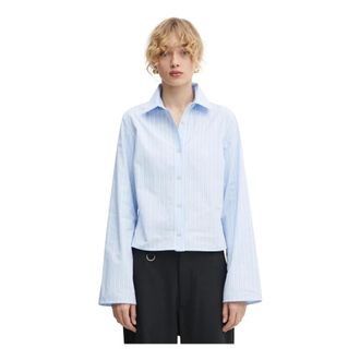 Won Hundred Overhemden, Dames, Blauw, XS, Katoen, Shirts
