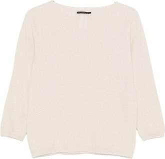 Fabiana Filippi Jersey De Mezcla De Lana Con Cuello Redondo