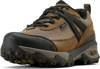 Ariat Mens Traverse Low Waterproof Hiking Shoe in Brown Bark, D Medium Width, Size 10.5, by Ariat
