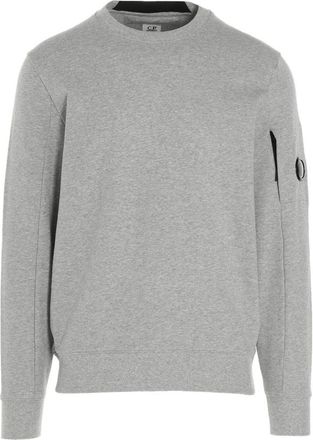 C.P. Company C.p. Company, Heren, Sweatshirts & Hoodies, Grijs, Maat: XL Katoen