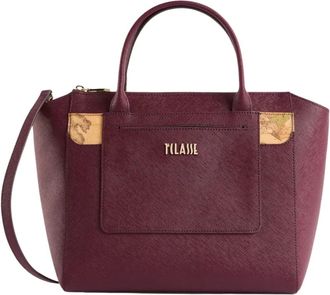 Alviero Martini 1A Classe Borsa a Mano con Tracolla Staccabile - - Bags - Donna - Viola - ONE SIZE