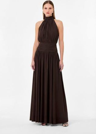 Nicholas Tessa Dress in Espresso at Nordstrom, Size 0