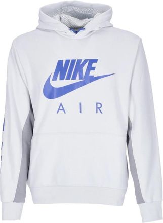 Nike Air Basketball Pullover Hoodie - Heren - Sportshirts - Grijs - 2XL - Katoen - Fitness