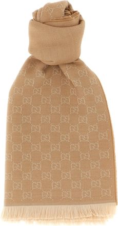 Gucci Gg Wool Scarf