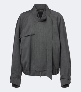 Victoria Beckham Virgin wool bomber jacket
