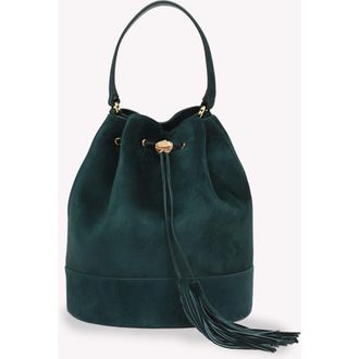 Gianvito Rossi Sienna 22 Crossbody Bag in Green Suede at Nordstrom, Size Medium