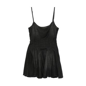 Diesel Short Dresses, female, Gray, Size: S Diesel Dresses Grey