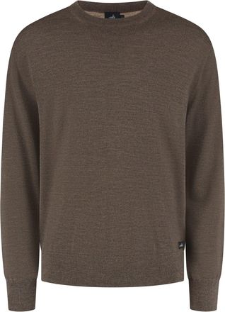 Wahts Mens Knitwear, TargetGroup:Men Taupe Melange / XXL