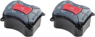 OEM Dos Botones De Interruptor De Luces De Emergencia (735297542) Para Modelos Tobao 2000-2005 (con Volante A La Izquierda)