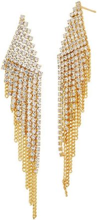 Savvy Cie Jewels Cz Dangle Earrings