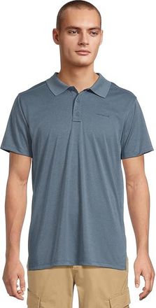 Carhartt Work in Progress Force Sun Defendertm Relaxed Fit Lightweight Short-Sleeve Polo Mens Clothing Storm Blue Heather : LG (Reg), Polyester