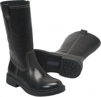Born Womens Bradey Leather Boot In Black