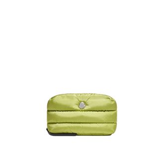 Moncler Moncler Caradoc Quilted Beauty Case, Women, Green, Size: One Size