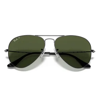 Ray-Ban Sunglasses, unisex, Gray, Size: 62 MM Aviator Rb3025