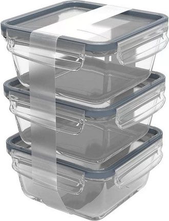 Rotho Vorratsglas »Click & Lock 3 x 0.75 l« 3 Stk. tlg