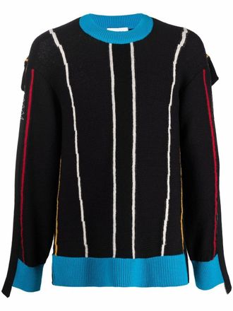 AMBUSH Maglione con pieghe - Nero