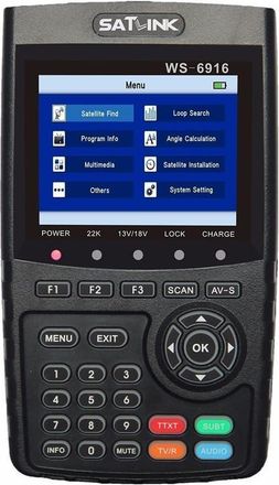 OEM Apuntador De Sat&eacute;lite Hd Ws-6916 Dvb-s Dvb-s2 / Mpeg-2 Y Mpeg-4 Hdmi Alineaci&oacute;n De Antena