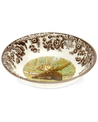Spode Woodland Majestic Moose Cereal Bowl