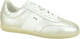 Nero Giardini Silver Sneaker Fine Grey - Dames - Sneakers - Grijs - 40 EU - Schoenen