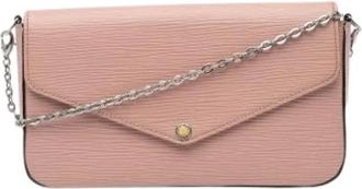 Louis Vuitton Pre-owned Clutches, female, Pink, Size: ONE SIZE Pre-owned Pochette Felicie