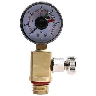 OEM V&aacute;lvula De Alivio De Presi&oacute;n De Aire De Lat&oacute;n Rv40600 (98209800) Compatible Con Sistemas De Filtraci&oacute;n De Piscinas, Filtros De La Serie 4000, Accesori