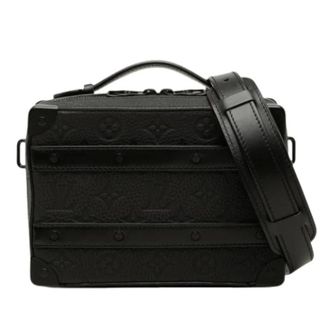 Louis Vuitton Pre-owned Soft Trunk - Dames - Pre-owned - Zwart - Maat: ONE Size Leer