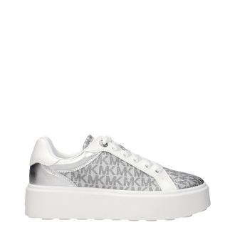 Michael Kors Sneakers Romey Womens Silver Fabric