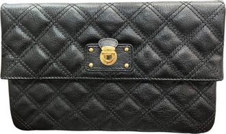 Marc Jacobs Black Leather Clutch Bag (Pre-Owned)