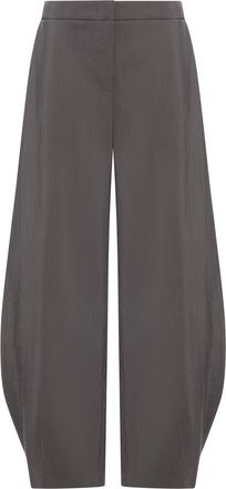 Giorgio Armani SILK ROUND HEM TROUSERS - Giorgio Armani - Woman