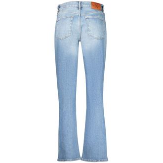 Calvin Klein High Rise Straight Jeans - Blue