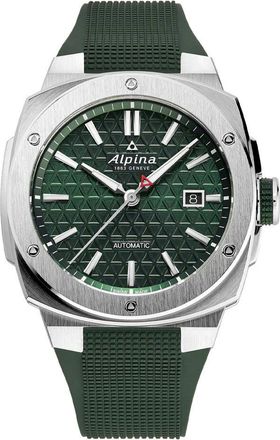 Alpina Alpiner Extreme Automatic Mens Green Watch AL-525GR4AE6 Rubber - One Size