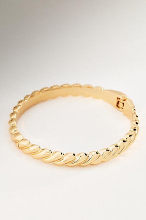 Ettika Twisted Stacking Bangle Bracelet