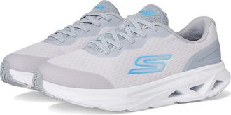 Skechers Glide Step Vortex Avalin Womens Shoes Light Gray : 7.5 B - Medium, Textile