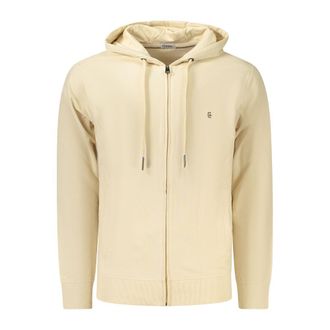 Coveri Moving Beige Katoenen Heren Hoodie