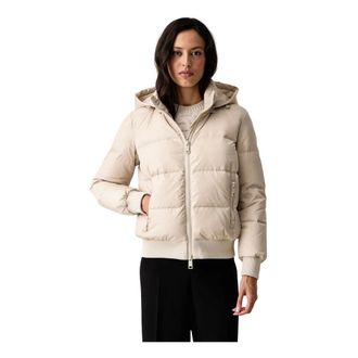 A|X Armani Exchange Chaqueta Corta de Plumas - Jackets - Mujer - Beige - XS
