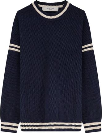 Golden Goose Journey Waffle-stitch Journey Sweater