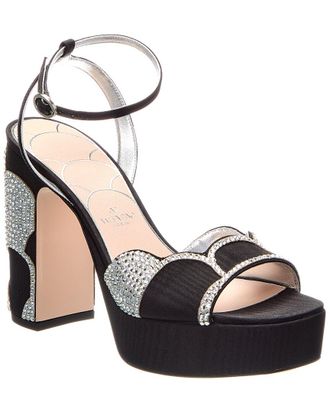 Valentino Bowow 115 Grosgrain Platform Sandal