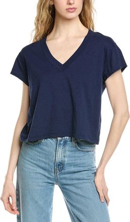 Michael Stars Harlan Cropped V-Neck T-Shirt