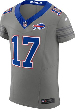 Nike Josh Allen Buffalo Bills Nike Mens Dri-FIT NFL Elite Jersey in Grey | 58NM0IUP81F-8Y0