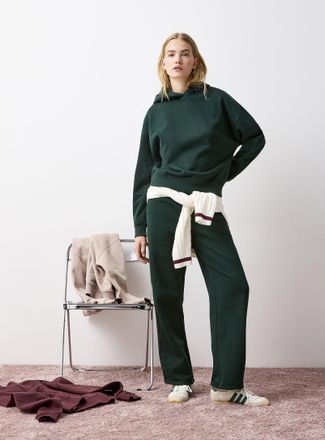 Twik Womens Thin fleece straight-leg pant