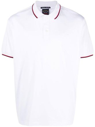Paul & Shark short-sleeved polo shirt - men - Cotton - XXXXL - White