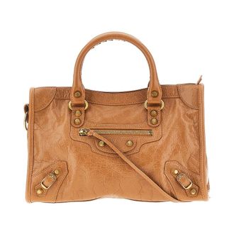 Balenciaga Arena leather small Le City bag Woman One Size