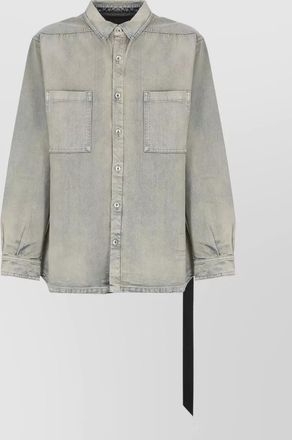 Rick Owens cotton shirt jacket