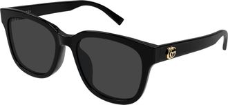 Gucci Grey Square Ladies Sunglasses GG2126SK 001 55