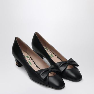 Valentino Garavani Décolleté Bowow Black