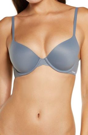 Calvin Klein Perfectly Fit Modern Underwire T-Shirt Bra in Cinder Dust at Nordstrom, Size 34C