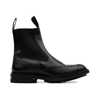 Trickers Chelsea Boots, male, Black, 9 1/2 UK, Henry Commando Sole Ankle Boot